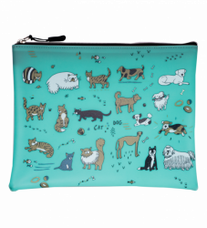 Фото - Папка для зошитів 'Котики та собачки', 24.5x20x1 см 52685