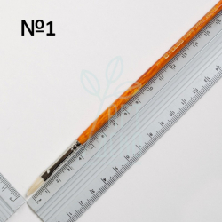 Фото - Пензель Щетина овальна, Grace 2023FR, № 1, д.р. KOLOS 31555