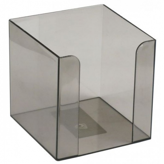 Фото - Куб для паперу 90x90x90 мм, димчатий 33897 Фото - Куб для паперу 90x90x90 мм, димчатий 33897