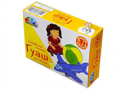 Фото - Фарби гуашеві  12 кол/10 мл, Малята (уп.12) 20393