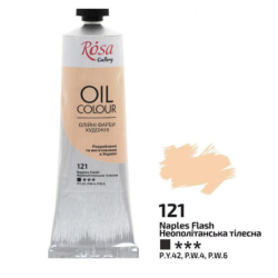 Фарба олійна, 100мл, Неаполітанська тілесна,ROSA Gallery