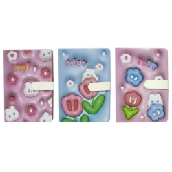 Фото - Блокнот на магніті, обкладинка з 3Д ефектом 80 арк. 70г/м2 клітинка 63702