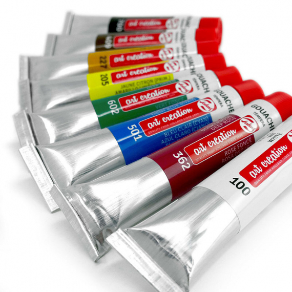 Фото - Набір гуашевих фарб, ArtCreation, 24*12 мл, Royal Talens 47202