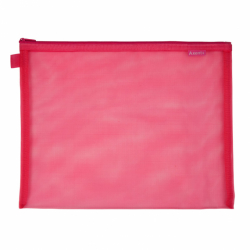 Фото - Папка А4+ на блискавці 1490-А, рожева 45639