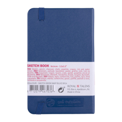 Фото - Блокнот для графіки Talens Art Creation 140г/м2, 9*14см, 80л., Navy Blue, Royal Talens 58380