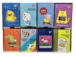 Фото - Блокнот YES А7/48 кл клей Cool animals 62867