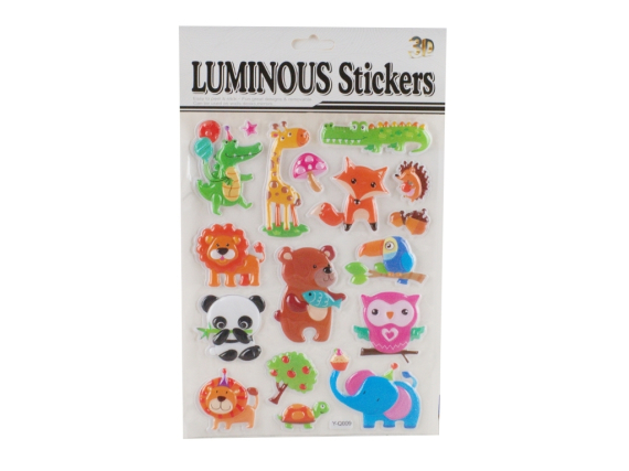 Фото - Наліпка пластикова рельєфна флуорісцентна, 10*30смЗебри,Тваринки,Папуги 12шт/уп 59157 Фото - Наліпка пластикова рельєфна флуорісцентна, 10*30смЗебри,Тваринки,Папуги 12шт/уп 59157