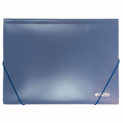 Фото - Папка на гумках., А4, 500 мкн.,PP, син., 4-244-06, 4OFFICE 46940