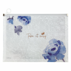 Фото - Папка на блискавці zip-lock, А4+, Frozen Nature-01 47117