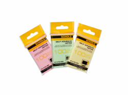 Фото - Папір клейкий, 51х76мм, 100арк, кол. в ас., 8054, SOZ 35358