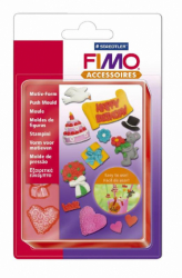 Прес-форма "Свято", 11 шт, 30*30 мм, Fimo