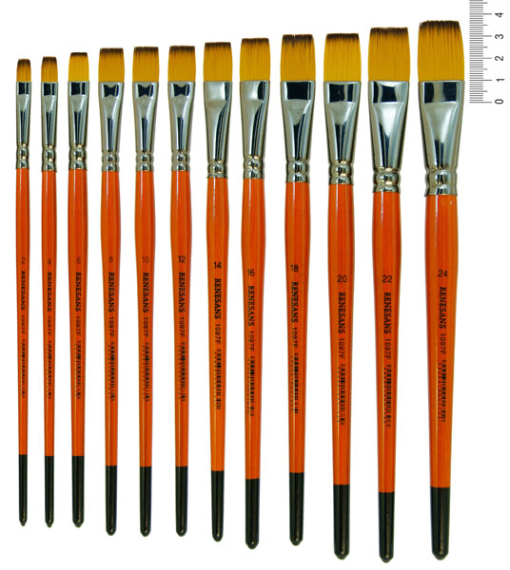 Фото - Пензель Синтетика плоска, Carrot 1097F, №18, к.р. KOLOS/ArtMaster (6/12) 16101 Фото - Пензель Синтетика плоска, Carrot 1097F, №18, к.р. KOLOS/ArtMaster (6/12) 16101