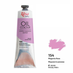 Фото - Фарба олійна, 100мл, Маджента рожева, ROSA Gallery 48995
