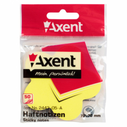 Фото - Блок паперу з клейким шаром, квітка, 70х70мм,50арк 37265