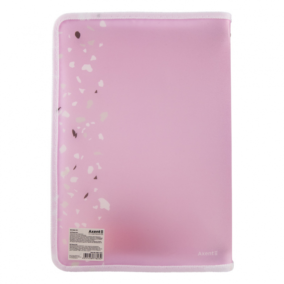 Фото - Папка об'ємна на блискавці, А4+, Shine, рожева 47164