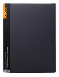 Фото - Папка з файлами, А4, 30ф, PP 600мкн, сір., 06502, SOZ 35376