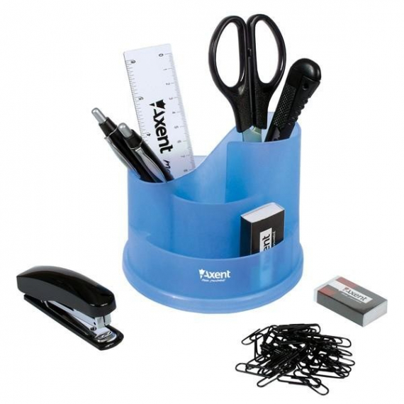 Фото - Набір настільний Welle, в блістері, блакитний 33909 Фото - Набір настільний Welle, в блістері, блакитний 33909