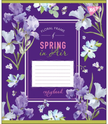 А5/48 кл. YES SPRING IN AIR, зошит для записів