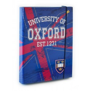 Фото - Папка для тетрадей картоная В5 'Oxford ' 33008 Фото - Папка для тетрадей картоная В5 'Oxford ' 33008