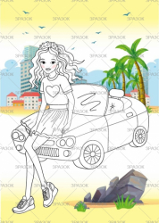 Фото - Набір для творчості 'ЛЮКСова розмальовка з кольоровими олівцями' А4 МІКС 53913 Фото - Набір для творчості 'ЛЮКСова розмальовка з кольоровими олівцями' А4 МІКС 53913