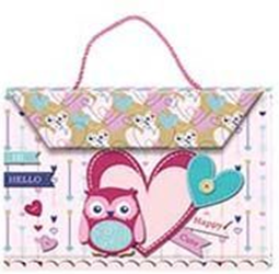 Фото - Блокнот-сумочка дитячий 190x140mm, 70g, 80 л, сова 43010 Фото - Блокнот-сумочка дитячий 190x140mm, 70g, 80 л, сова 43010