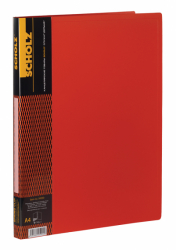 Фото - Папка-швидкозш.+кишеня, А4, 2см, PP 700мкн, черв., 04500, SOZ 40993