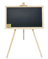 Фото - Тринога  дитяча з планшетом 40*70см  Одностор.  під крейду,висота110см 34806