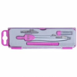 Фото - Готовальня BASIS 4 предмети, рожева 9174