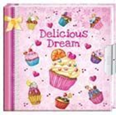 Фото - Блокнот дитячий на замочку 135x135mm, 70g, 56 л, Delicious Dream 42986 Фото - Блокнот дитячий на замочку 135x135mm, 70g, 56 л, Delicious Dream 42986