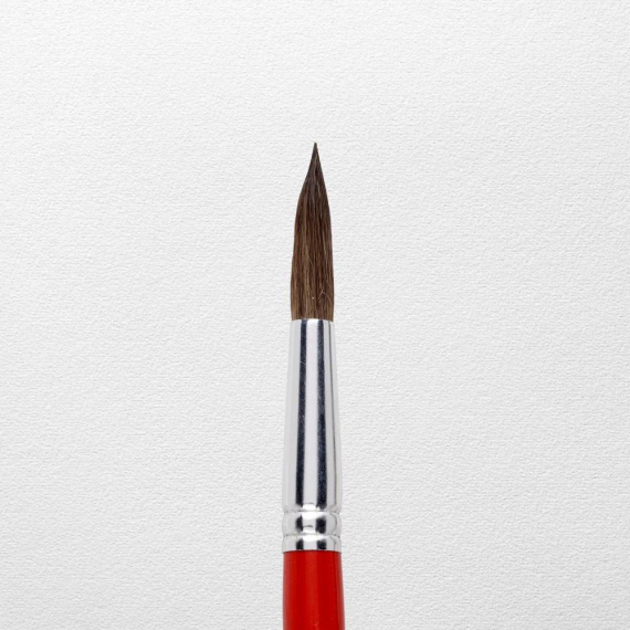 Фото - Пензель для акварелі Talens, поні/коза, кругла, Серія 150, №10, коротка ручка 61828