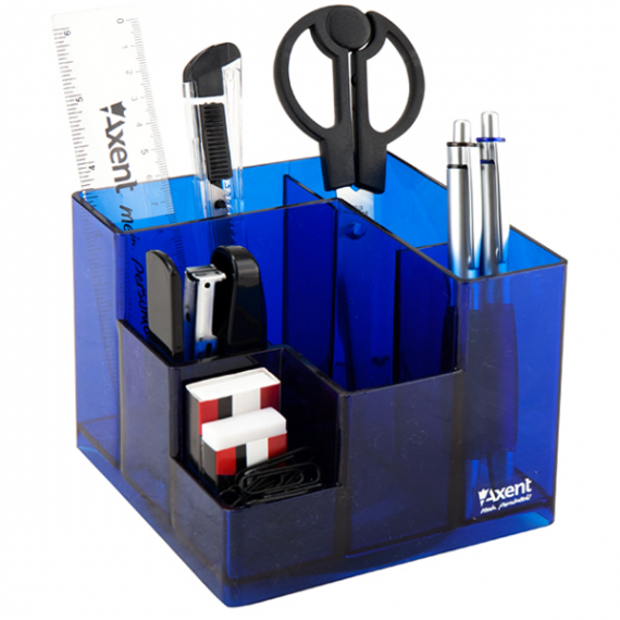 Фото - Набір настільний Cube, в коробці, синій 41477 Фото - Набір настільний Cube, в коробці, синій 41477