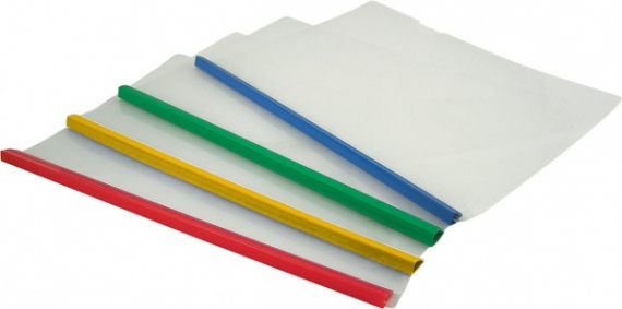 Фото - Папка-скоросшиватель с планкой А4, 6мм (уп.8) 8396 Фото - Папка-скоросшиватель с планкой А4, 6мм (уп.8) 8396