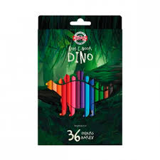 Фото - Олівці кольорові Dino, 36 кол. 24963 Фото - Олівці кольорові Dino, 36 кол. 24963