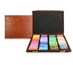 Фото - Пастель масляная мягкая 72цв. в деревянной коробке MOPV-72W 'MUNGYO' 15416