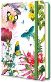 Фото - Блокнот на гумці 175x127mm, 78 л, 70г, клітинка, тв.обкл.Butterflies 42999 Фото - Блокнот на гумці 175x127mm, 78 л, 70г, клітинка, тв.обкл.Butterflies 42999