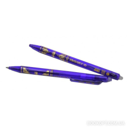 Фото - Ручка  пиши-стирай Фіолетова  0,5 мм автоматична Neo Line, GP-3216, гелева 42265