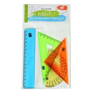 Фото - Набор линеек (4 предм.), линейка 15 см (уп.24) 15027 Фото - Набор линеек (4 предм.), линейка 15 см (уп.24) 15027