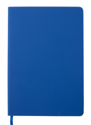 Фото - Скетчбук  TOUCH ME А5, 96 арк, чистий, обкладинка штучна шкіра, т.-синій 55572