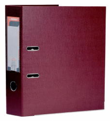 Фото - Реєстратор, А4, 7см, РP Lux, бордо, 5071, NORMA 36268