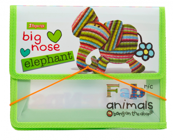 Фото - Папка для тетрадей пласт. на резинке  В5 'Фабрика Энималс' 11708