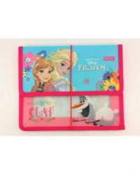 Фото - Папка для тетрадей пласт. на резинке  В5 'Frozen' 31986