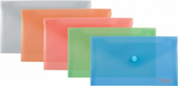 Фото - Папка на кнопці В5, асорті (уп.10) 29055