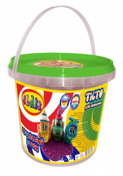 Фото - Н-р теста для ліплення в пласт.відрі, 12ол х 20гр + 3 форм+стек, Світ Машин, 7631/3, CLASS 34873 Фото - Н-р теста для ліплення в пласт.відрі, 12ол х 20гр + 3 форм+стек, Світ Машин, 7631/3, CLASS 34873