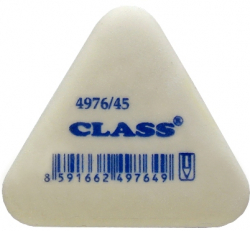 Фото - Гумка для стирання, м'яка,трикут., 4976/45, CLASS 40194