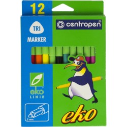 Фломастери &quot;Centropen&quot; Еко 2560/12  (уп.170)