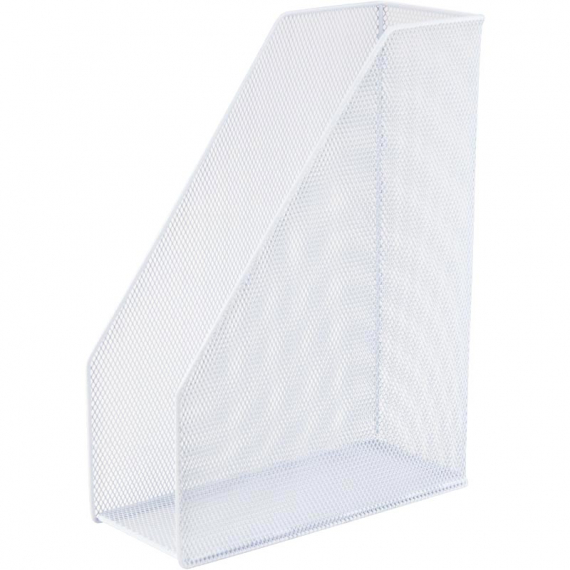 Фото - Лоток вертикальний 100x250x320мм металевий, білий 45411 Фото - Лоток вертикальний 100x250x320мм металевий, білий 45411