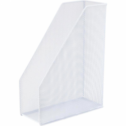 Фото - Лоток вертикальний 100x250x320мм металевий, білий 45411