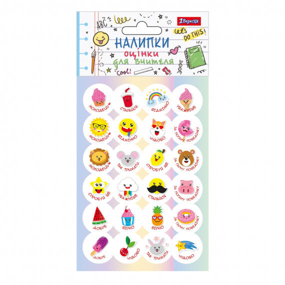 Фото - Набор наклеек-оценок 1Вересня 'Сладости' 47037 Фото - Набор наклеек-оценок 1Вересня 'Сладости' 47037