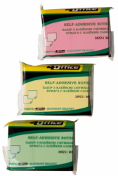 Фото - Папір кл.,38х51мм, 100арк., кол. ассорті, 4-420, 4OFFICE 32959