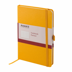 Книга записна Partner, 125*195, 96арк, кліт, жовта